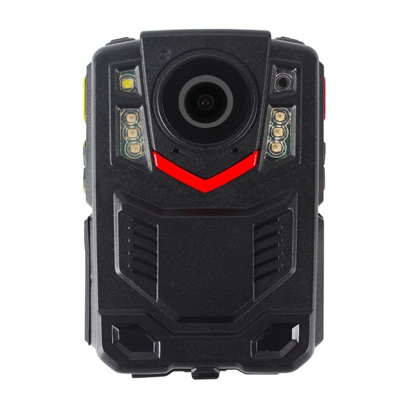2600mAh 1080P CMOS DVR Kamera yang Dipakai Polisi 16G 32G 64G Memori TFT LCD