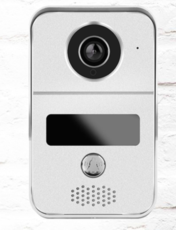 DC12V WIFI Video Bel Pintu IR CUT Tanpa Penyimpangan Warna Dengan APLIKASI Tuya