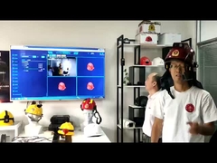 MTK 6739 Quad core ARM Cortex-A53 Safety Helmet Camera dengan 8G ROM dan BT4.2