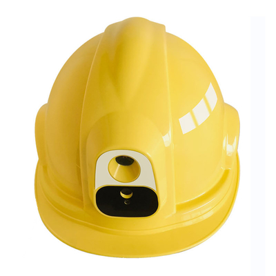 5G Smart Camera Helm Hard hat Camera untuk pekerja pertambangan di lokasi Konstruksi