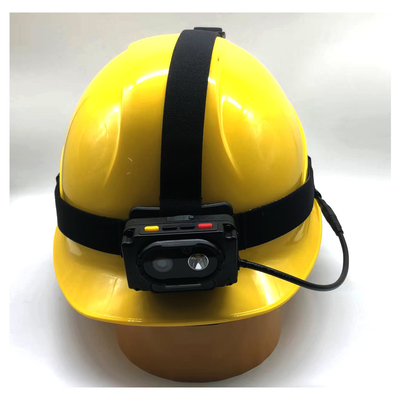 Lampu LED Hardhat Kamera Keamanan Dengan Sudut Besar 120° Dan Fotografi Asisten Laser