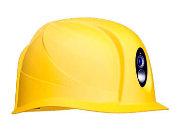 Kamera Helm Pengaman Industri Tahan Lama 289 * 233 * 150 Mm Dengan Lampu Led