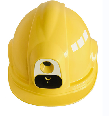 Pasokan listrik 12V atau 5V 4G GPS Safety Helmet Camera dengan Baterai 4000mAh dan Mode yang disesuaikan