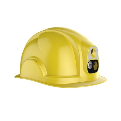 4G GPS Pelacakan hardhat untuk situs konstruksi
