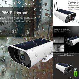 4G Solar Wifi Security Camera 1080P 2 Mega Pixels Night Vision Dengan Fungsi IR