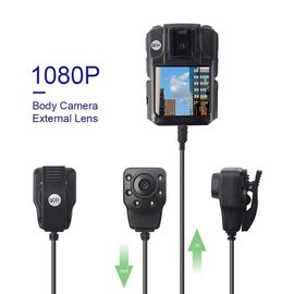 Kamera Video GPS Kamera Portabel yang Dipakai Polisi Mendukung Penyimpanan WIFI GPS 128G