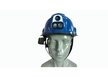 Helm Pengaman 4G dengan Lensa Kamera untuk Pekerja Pertambangan Konstruksi