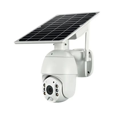 850nm IR 5MP 4X Zoom PTZ Dome Camera 18650 Baterai Lithium