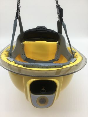 Helm Konstruksi dengan Kamera 4G Video GPS DVR 10Meters Night Version