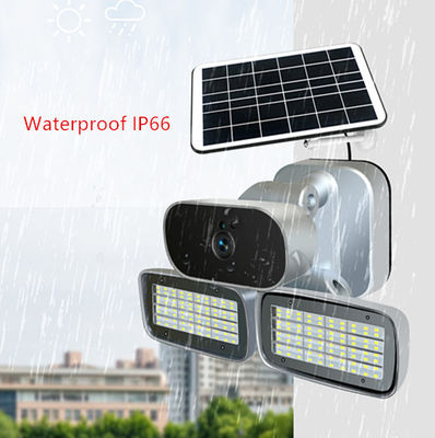 IP66 Isi Ulang Plastik 12000mAh 0.75W WIFI IP Camera