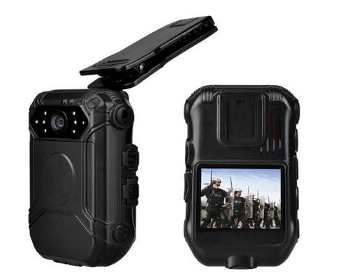 Kamera yang Dipakai di Tubuh untuk Penjaga Keamanan Rekam Video GPS Poisiting DVR