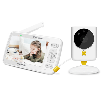 2 Way Talk Wireless Baby Monitor 2.4GHz ISM Band Mendukung Tampilan TV
